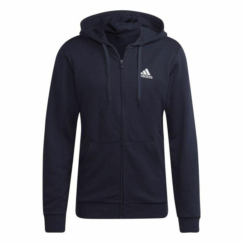 Chaqueta Deportiva para Hombre Adidas  Essentials French Terry Big Azul oscuro