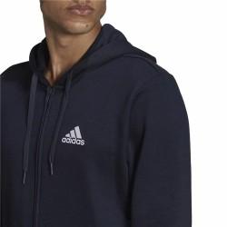 Chaqueta Deportiva para Hombre Adidas  Essentials French Terry Big Azul oscuro