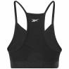 Sujetador Deportivo Reebok Strappy Negro