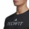 Camiseta de Manga Corta Hombre Adidas Graphic Negro