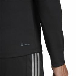 Camiseta de Manga Larga Hombre Adidas 1/4-Zip Negro