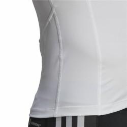 Camiseta de Manga Corta Hombre Adidas techfit Graphic  Blanco