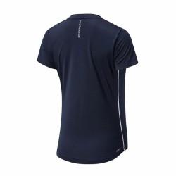 Camiseta de Manga Corta Hombre New Balance Accelerate Azul oscuro