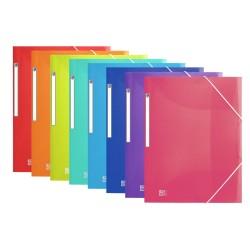 Carpeta Oxford Urban De solapa Multicolor A4 10 Piezas