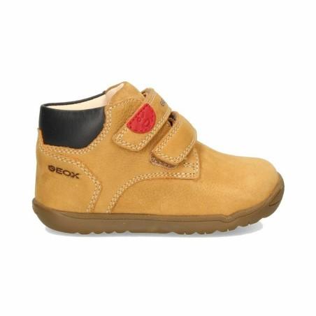 Zapatillas Deportivas Infantiles Geox Macchia  Ocre