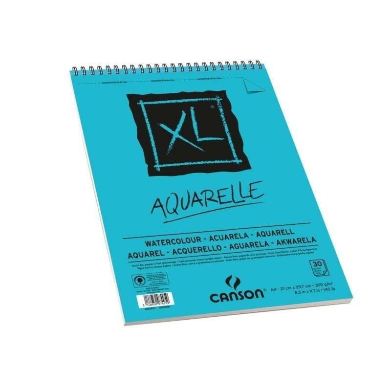 Bloc de acuarela Canson Aquarelle XL 300 g/m²