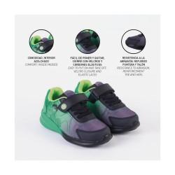 Zapatillas Deportivas Infantiles The Avengers Verde Negro