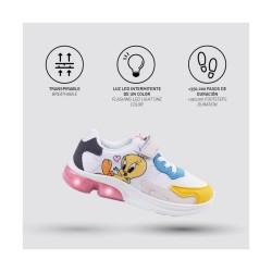 Zapatillas Deportivas con LED Looney Tunes Multicolor