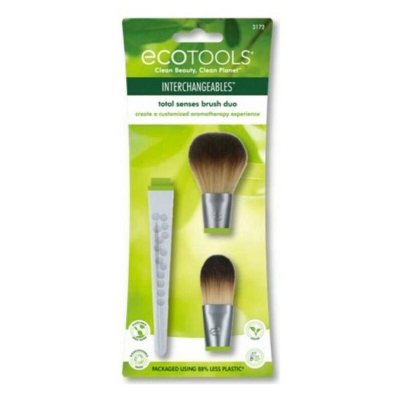 Brocha de Maquillaje Total Sense Ecotools Total Senses Brush Duo 3 Piezas