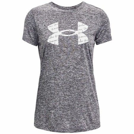 Camiseta de Manga Corta Mujer Under Armour Tech Twist Gris