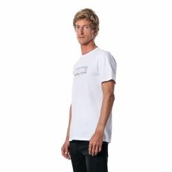 Camiseta de Manga Corta Hombre Rip Curl El Mama Blanco