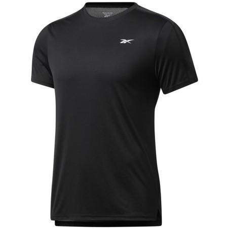 Camiseta de Manga Corta Hombre Reebok Workout Ready Tech Negro