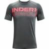 Camiseta de Manga Corta Hombre Under Armour Tech 2.0 Gris oscuro