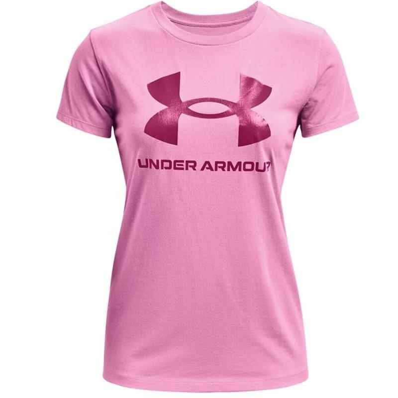 Camiseta de Manga Corta Mujer Under Armour Graphic Rosa