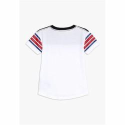 Camiseta de Manga Corta Infantil Converse Retro Sport Blanco