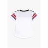 Camiseta de Manga Corta Infantil Converse Retro Sport Blanco