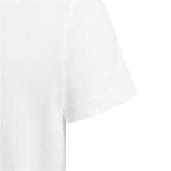 Camiseta de Manga Corta Adidas Essentials  Blanco