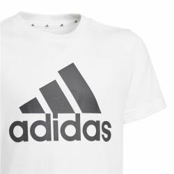 Camiseta de Manga Corta Adidas Essentials  Blanco