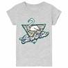 Camiseta de Manga Corta Infantil Converse Flamingo Gris claro