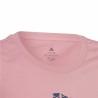 Camiseta de Manga Corta Infantil Adidas  Graphic  Rosa