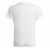 Camiseta de Manga Corta Infantil Adidas Designed To Move Blanco