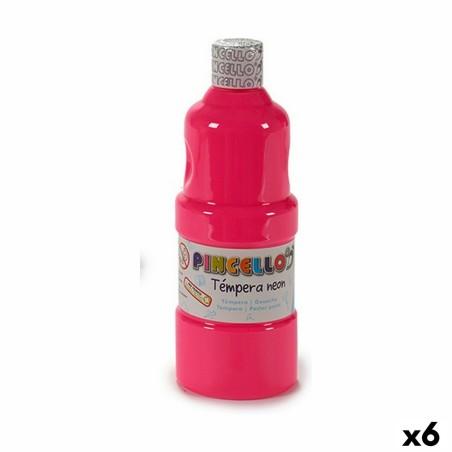 Témperas Rosa 400 ml (6 Unidades)