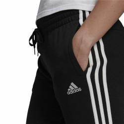 Pantalón Largo Deportivo Adidas Essentials French Terry 3 Stripes Mujer Negro