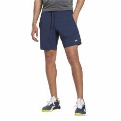 Pantalones Cortos Deportivos para Hombre Reebok Ready  Azul