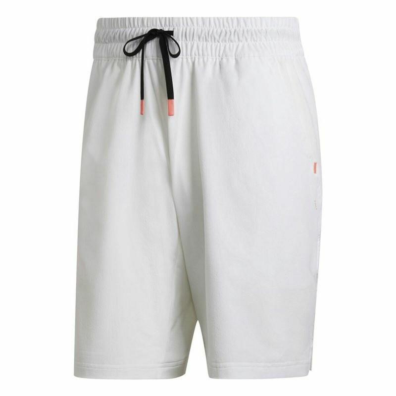 Pantalones Cortos Deportivos para Hombre Adidas Ergo  Blanco