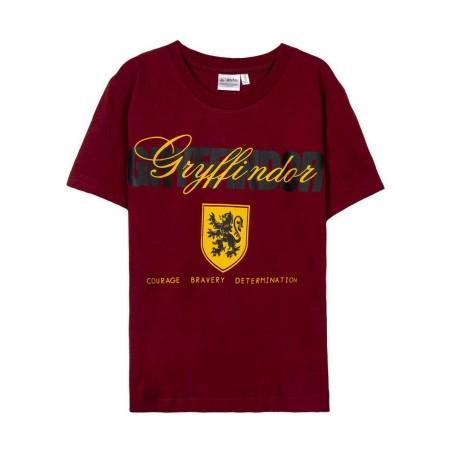 Camiseta de Manga Corta Harry Potter Rojo