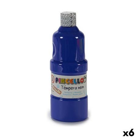 Témperas Neon Morado 400 ml (6 Unidades)