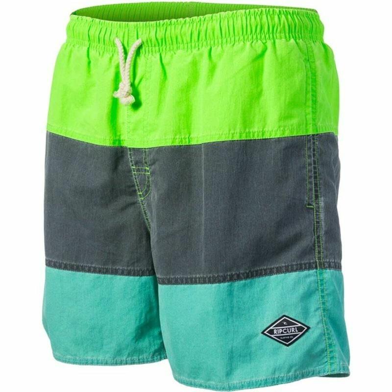 Bañador Hombre Rip Curl Volley Aggrosection 16 Boards  Verde limón