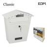 Buzón EDM Acero Blanco Classic (29,5 x 10,5 x 35,5 cm)