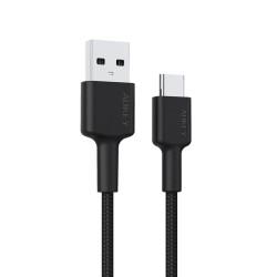 Cable USB a Lightning Aukey CB-CD30 Negro 90 cm