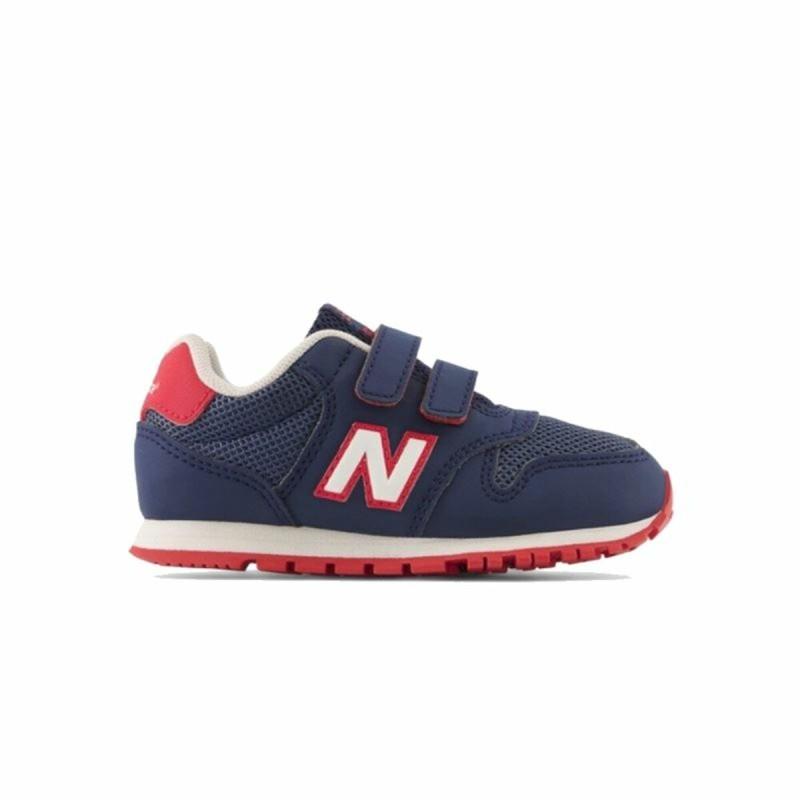 Zapatillas Deportivas Infantiles New Balance 500 Hook Loop Azul oscuro