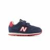 Zapatillas Deportivas Infantiles New Balance 500 Hook Loop Azul oscuro