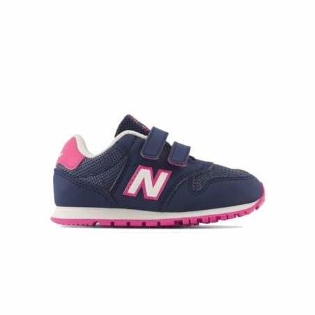 Zapatillas Deportivas Infantiles New Balance 500 Hook Loop Azul oscuro