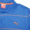 Polo de Manga Corta Hombre Puma Jacquard Azul