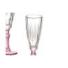 Copa de champán Cristal Rosa 6 Unidades (170 ml)