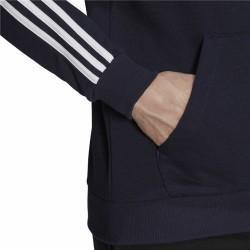 Sudadera con Capucha Hombre Adidas Essentials 3 Stripes Azul marino