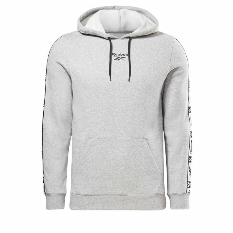 Sudadera con Capucha Hombre Reebok RI Tape OTH Gris