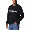 Sudadera sin Capucha Hombre Columbia Logo Fleece Crew Negro