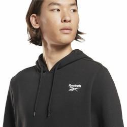 Sudadera con Capucha Hombre Reebok Left Chest Logo Negro