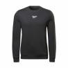 Sudadera sin Capucha Hombre Reebok RI Tape Crew Negro