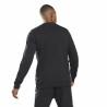 Sudadera sin Capucha Hombre Reebok RI Tape Crew Negro