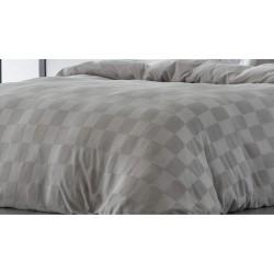 Funda Nórdica Naturals ELBA Gris claro Cama de 150 (240 x 220 cm)