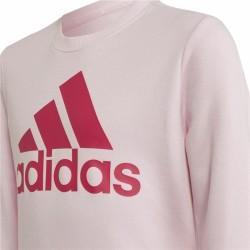 Sudadera sin Capucha Niña Adidas Essentials Rosa claro