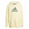 Sudadera con Capucha Unisex Adidas Future Icons Badge of Sport Amarillo