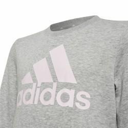 Sudadera sin Capucha Niña Adidas Essentials Gris