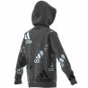 Sudadera con Capucha Unisex Adidas Performance Gris oscuro